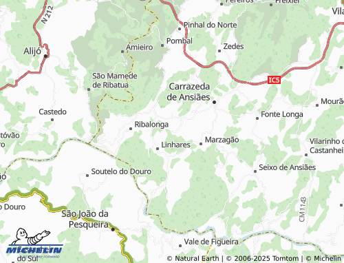 MICHELIN Arnal map - ViaMichelin