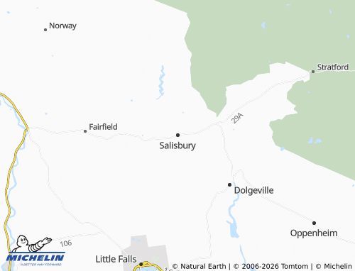 Mapa MICHELIN Salisbury - ViaMichelin