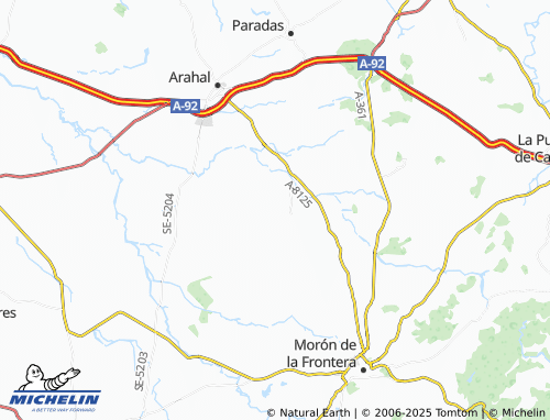 MICHELIN Llano Verde map - ViaMichelin