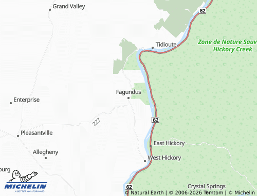 Carte MICHELIN Fagundus - ViaMichelin
