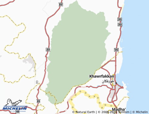 Mappa MICHELIN al-Waree'ah - ViaMichelin