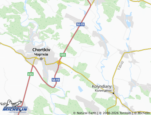 MICHELIN Pastushe map - ViaMichelin