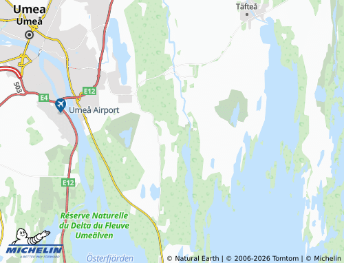 Mappa MICHELIN Yttertavle - ViaMichelin
