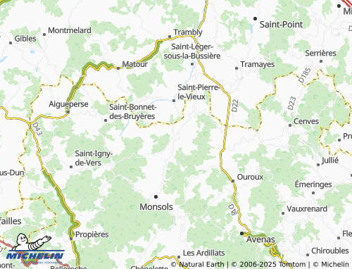 Mappa MICHELIN Vervy - ViaMichelin