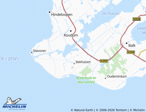 MICHELIN Hemelum map - ViaMichelin