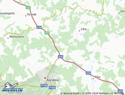 Mapa MICHELIN Bebrupe - ViaMichelin