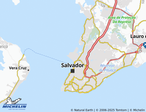 MICHELIN Caminho de Areia map - ViaMichelin