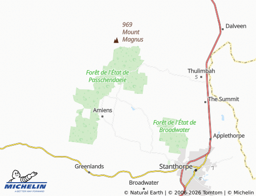 MICHELIN-Landkarte Bapaume - ViaMichelin
