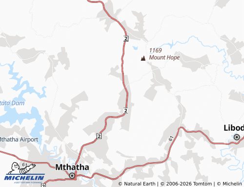 MICHELIN-Landkarte Mncali - ViaMichelin