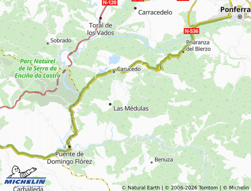 Mappa MICHELIN Orellán - ViaMichelin