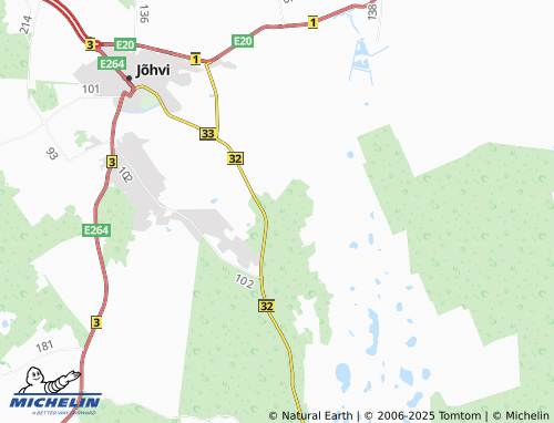 MICHELIN Vasavere map - ViaMichelin