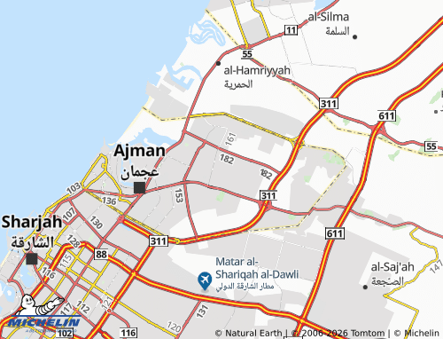 MICHELIN Humaideya 2 map - ViaMichelin