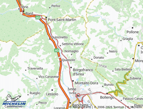 Mapa MICHELIN Nomaglio - ViaMichelin