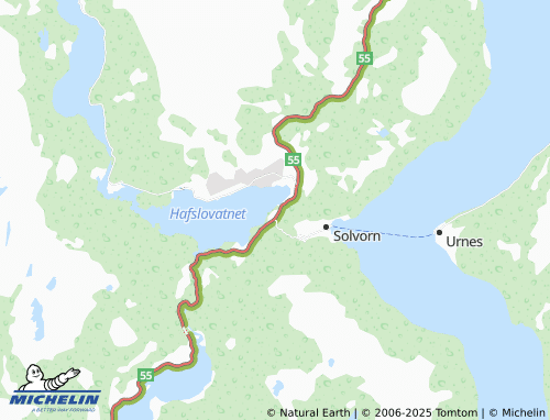 MICHELIN-Landkarte Gangsto - ViaMichelin