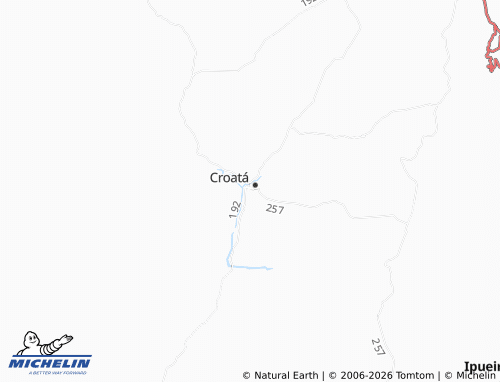Mapa MICHELIN Centro - ViaMichelin