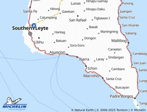 MICHELIN Isagani map - ViaMichelin