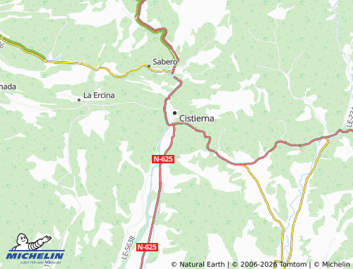 MICHELIN Sorriba del Esla map - ViaMichelin