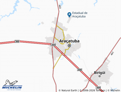 Mapa MICHELIN Das Bandeiras - ViaMichelin