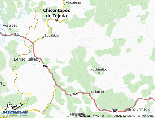Mappa MICHELIN El Paraíso - ViaMichelin