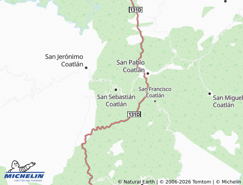 Mapa MICHELIN Centro - ViaMichelin