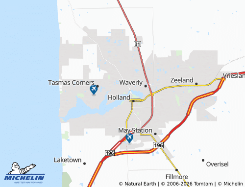 Mappa MICHELIN Beechwood - ViaMichelin