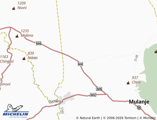 Mappa MICHELIN Nkando - ViaMichelin