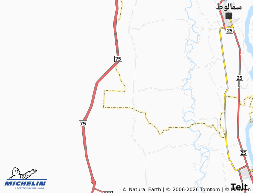 Mappa MICHELIN Qaryat al-Ola - ViaMichelin