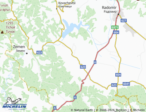 Mappa MICHELIN Egalnitsa - ViaMichelin