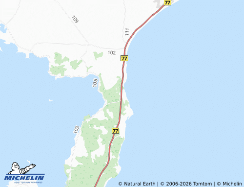 Mappa MICHELIN Läätsa - ViaMichelin