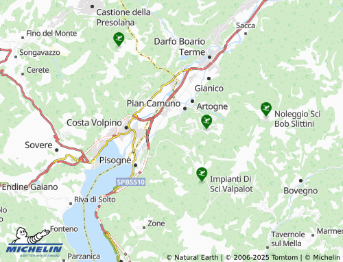 Kaart MICHELIN Solato - ViaMichelin