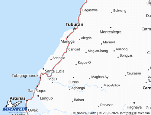 Mappa MICHELIN Bakyawan - ViaMichelin