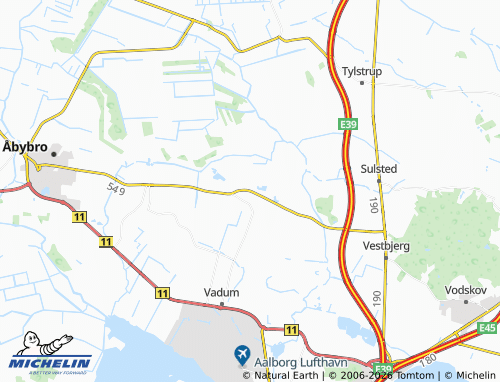 Mapa MICHELIN Nørhalne - ViaMichelin