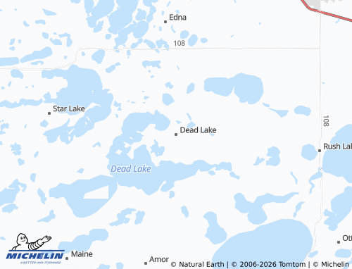 Mappa MICHELIN Dead Lake - ViaMichelin