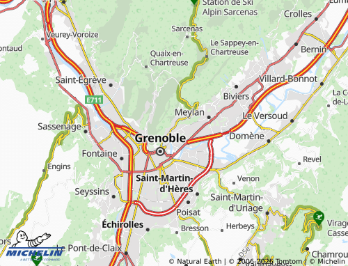 MICHELIN La Tronche map - ViaMichelin