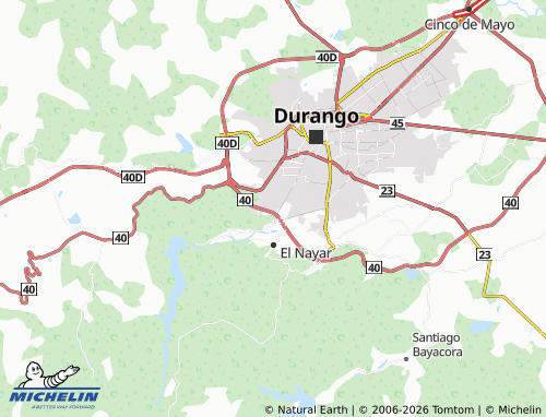 MICHELIN-Landkarte Lomas del Sur - ViaMichelin