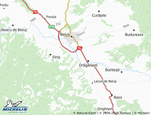 Mappa MICHELIN Tărcaia - ViaMichelin