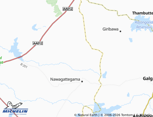 Mapa MICHELIN Mahameddewa - ViaMichelin