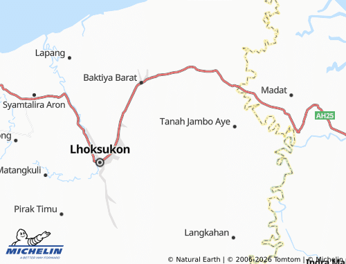 MICHELIN Matang Baro map - ViaMichelin