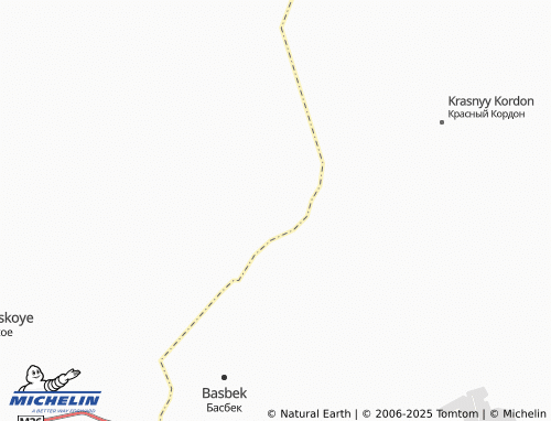 MICHELIN Shokkaragay map - ViaMichelin