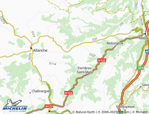 Mapa MICHELIN Valence - ViaMichelin