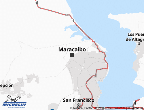 Carte MICHELIN Maracaibo - ViaMichelin