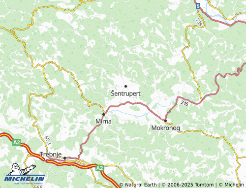 Mappa MICHELIN Brinje - ViaMichelin