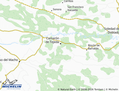 MICHELIN Ejidal map - ViaMichelin