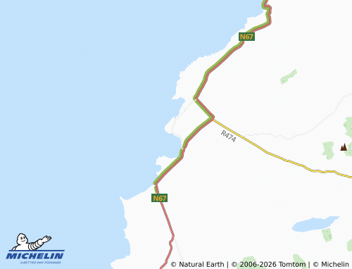 Kaart MICHELIN Spanish Point - ViaMichelin