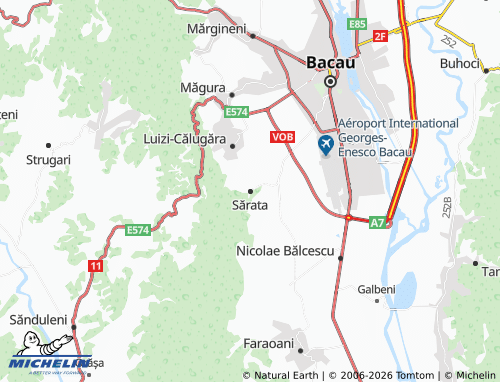 Mappa MICHELIN Sărata - ViaMichelin