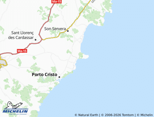 MICHELIN sa Coma map - ViaMichelin