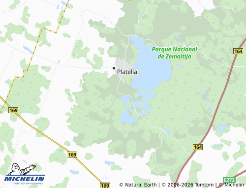 Mappa MICHELIN Beržoras - ViaMichelin