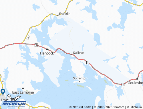 Mappa MICHELIN Sullivan - ViaMichelin