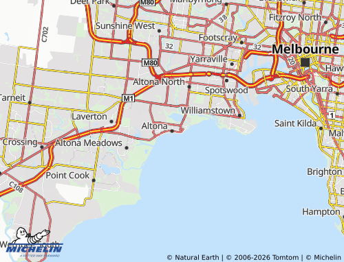 Mapa MICHELIN Altona - ViaMichelin