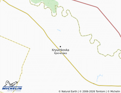 MICHELIN-Landkarte Kryuchkovka - ViaMichelin